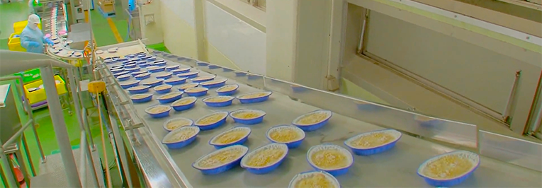 Frozen doria production